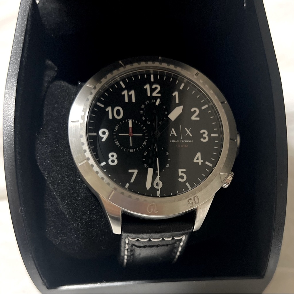 Armani exchange oversized mens watch